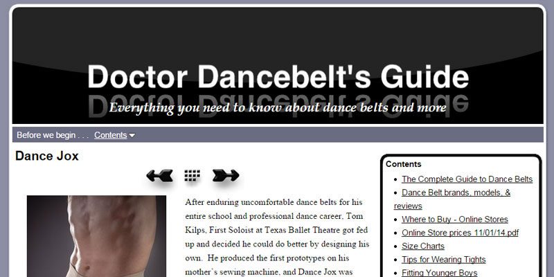 Doctor Dancebelt's Guide on Dance Jox