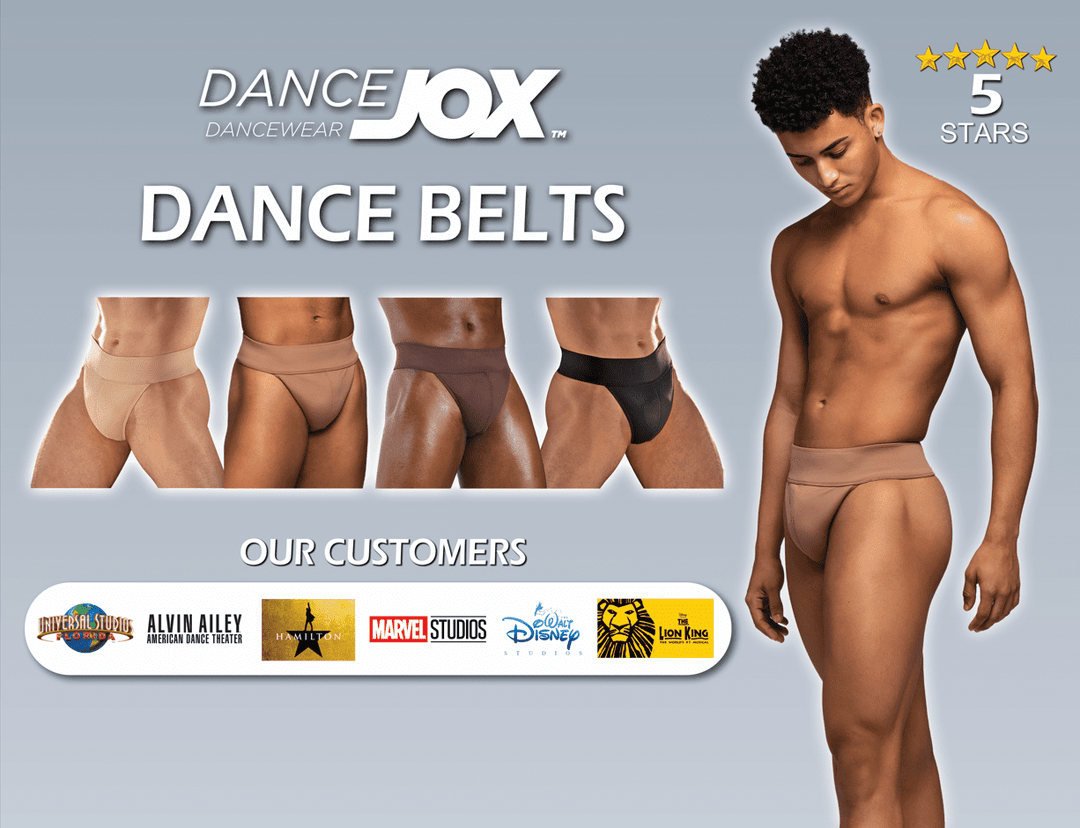 Why Production Wardrobes Prefer Dance Jox Dance Belts for Male Performing Artists